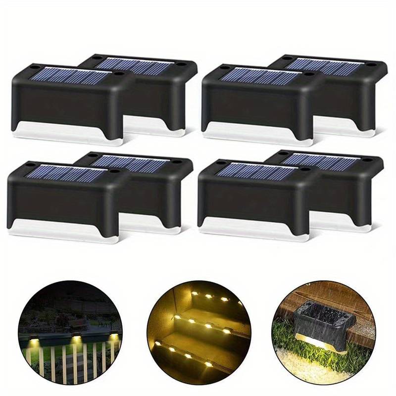 Solar LED Wall Lights – Wireless Outdoor Lighting for Garden, Patio and Driveway, Solar-Powered, Automatic On/Off, Eco-Friendly 2