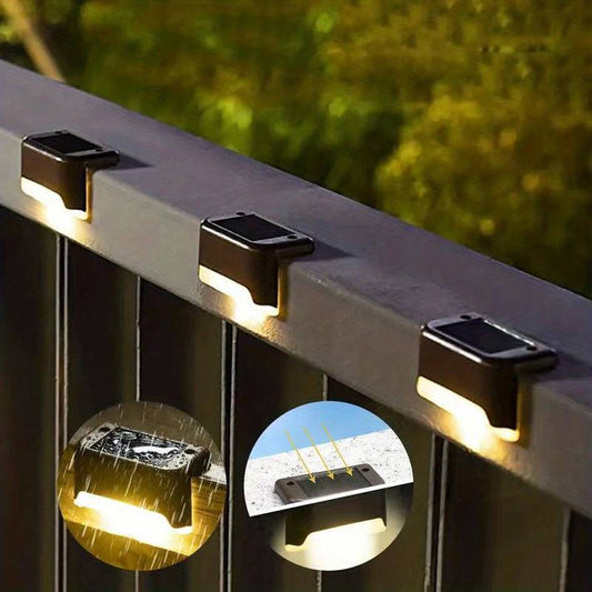 Solar LED Wall Lights – Wireless Outdoor Lighting for Garden, Patio and Driveway, Solar-Powered, Automatic On/Off, Eco-Friendly 0